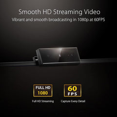 ASUS ROG Eye S Webcam Full HD 60 FPS Webcam with AI-powered