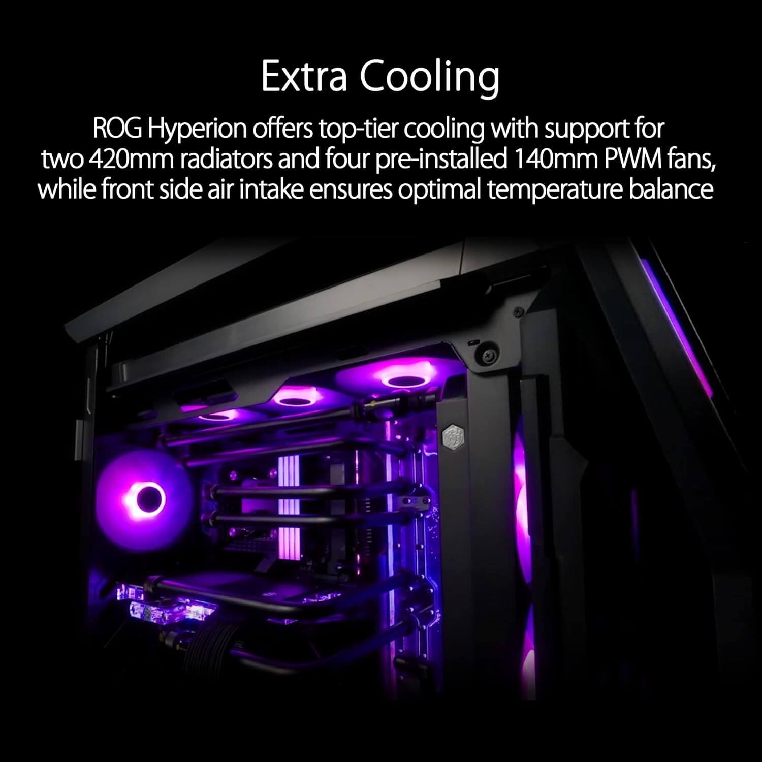 ASUS ROG Hyperion GR701 EATX Full-Tower Computer Case