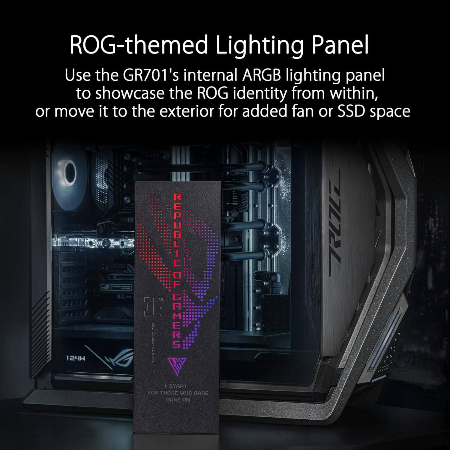 ASUS ROG Hyperion GR701 EATX Full-Tower Computer Case