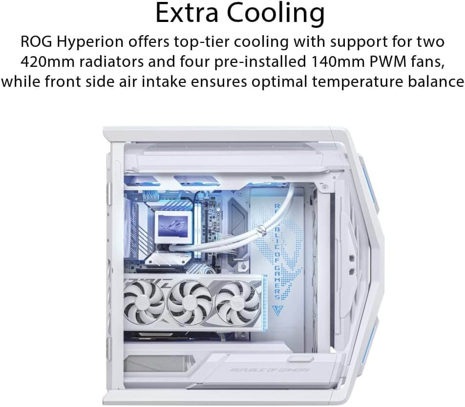 ASUS ROG Hyperion GR701 EATX Full-Tower Computer Case