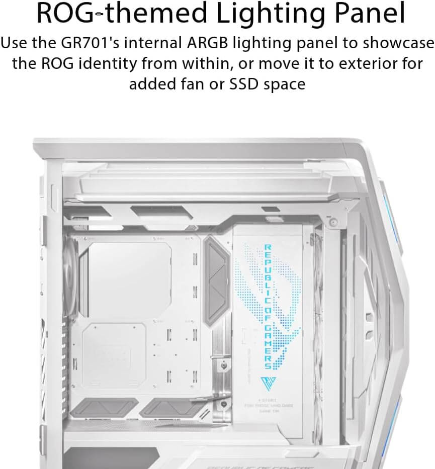 ASUS ROG Hyperion GR701 EATX Full-Tower Computer Case