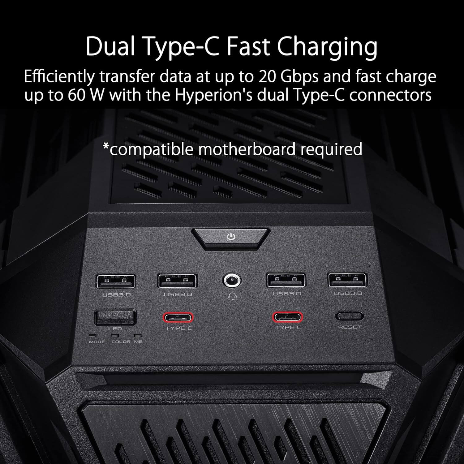 ASUS ROG Hyperion GR701 EATX Full-Tower Computer Case