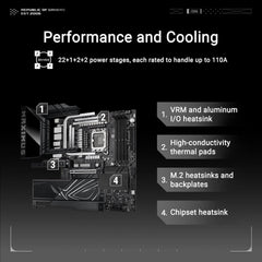 ASUS ROG Maximus Z890 Hero WiFi DDR5 Intel Z890 LGA 1851 ATX Gaming Motherboard