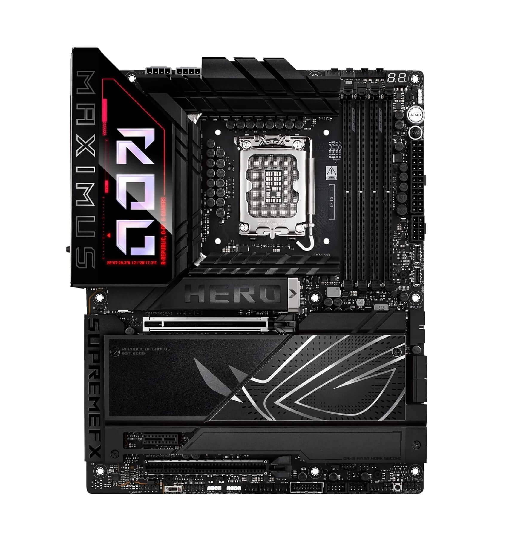 ASUS ROG Maximus Z890 Hero WiFi DDR5 Intel Z890 LGA 1851 ATX Gaming Motherboard