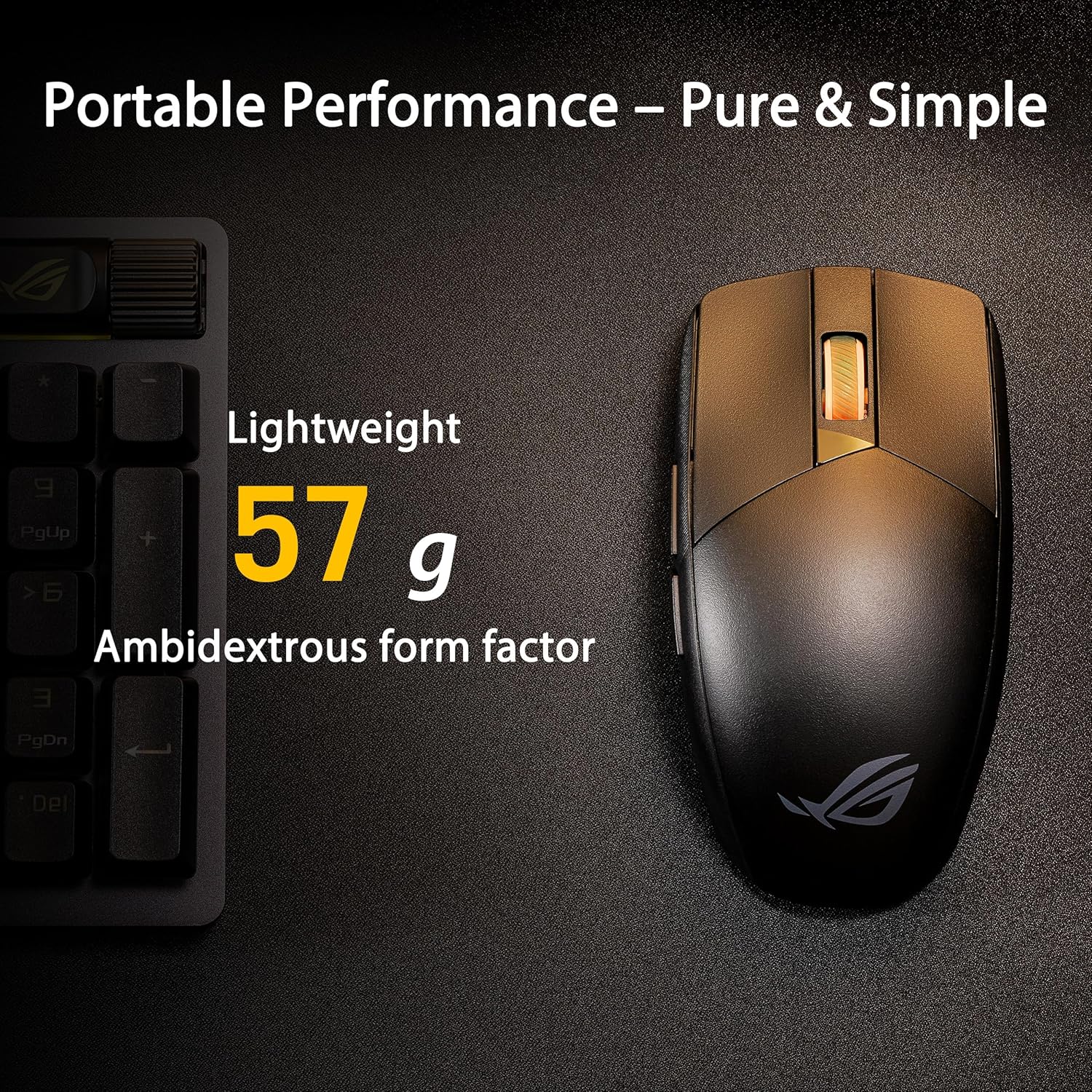 ASUS ROG Strix Impact III Lightweight Wireless Gaming Mouse