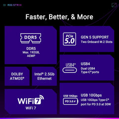 ASUS ROG Strix X870-F Gaming WiFi 7 DDR5 AMD ATX Motherboard