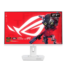 ASUS ROG Strix XG27ACS 27" 180Hz 1ms Fast IPS USB Type-C Gaming Monitor - White