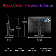 ASUS ROG Strix XG27UCG 27" 4K 160Hz or FHD 320Hz 1ms IPS Dual mode Gaming Monitor