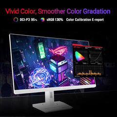 ASUS ROG Strix XG27UCG 27" 4K 160Hz or FHD 320Hz 1ms IPS Dual mode Gaming Monitor - White