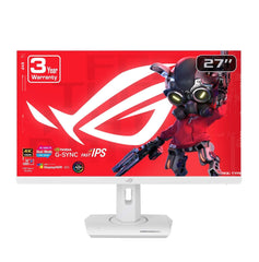 ASUS ROG Strix XG27UCG 27" 4K 160Hz or FHD 320Hz 1ms IPS Dual mode Gaming Monitor - White