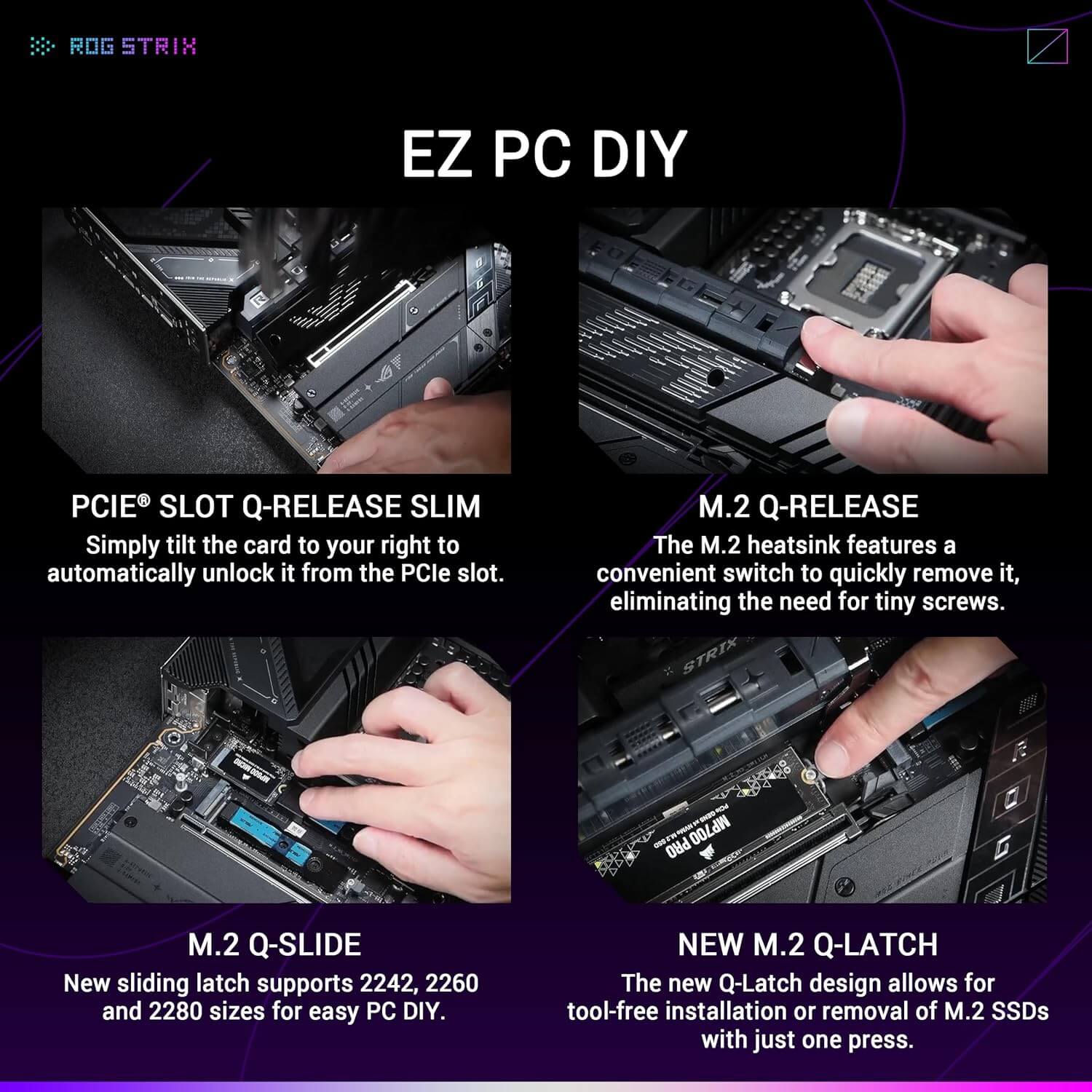 ASUS ROG Strix Z890-E Gaming WiFi DDR5 Intel Z890 LGA 1851 ATX Motherboard