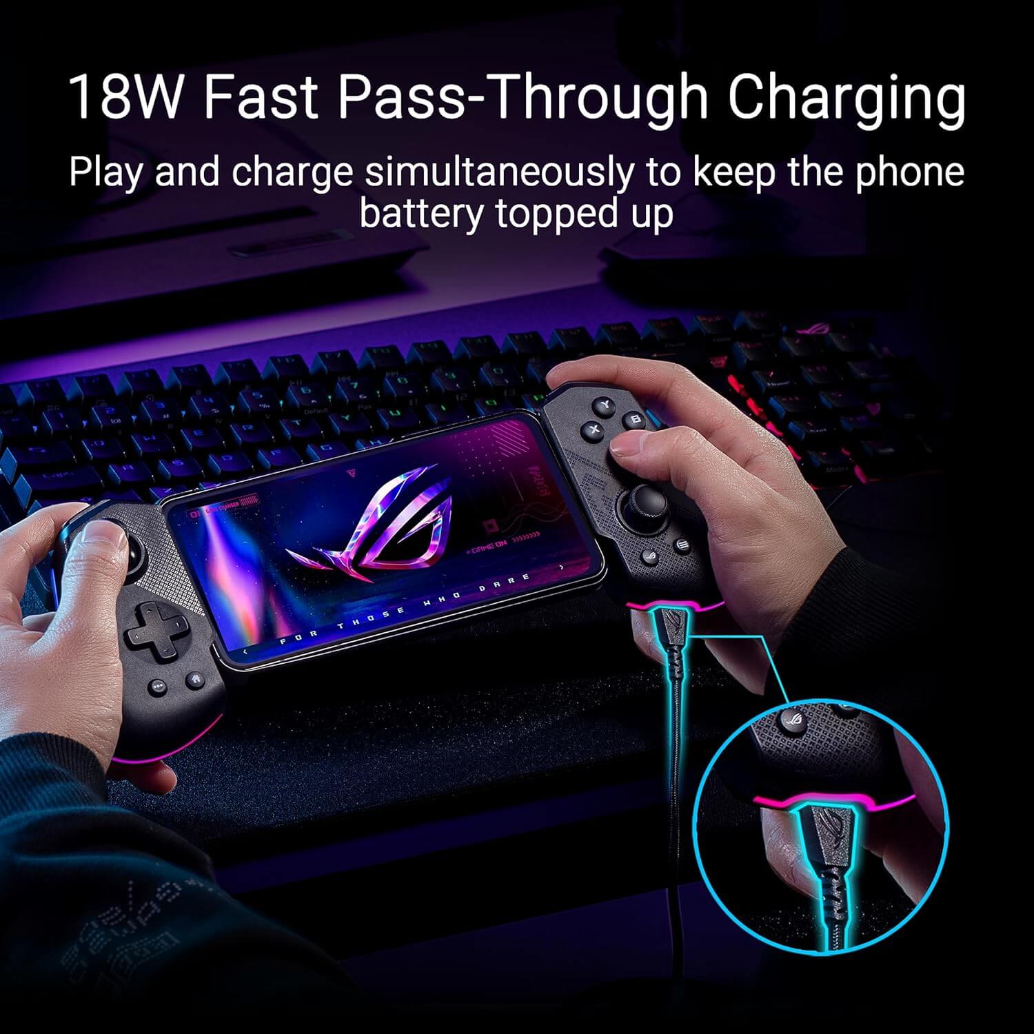 ASUS ROG Tessen Gaming Mobile Controller for Android