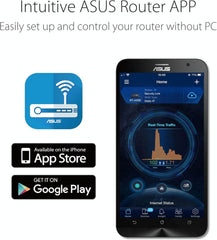ASUS RT-AX52 AX1800 Dual Band WiFi 6 Extendable Router