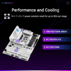 ASUS Rog Strix B860-A Gaming Wifi DDR5 Intel B860 LGA 1851 ATX Motherboard
