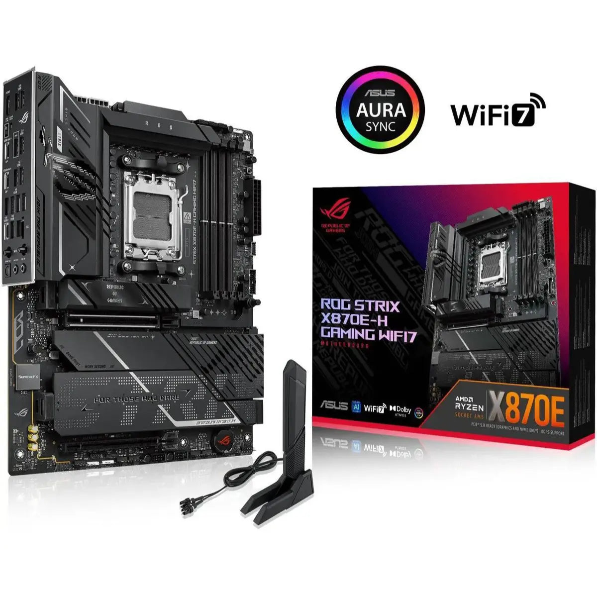 ASUS Rog Strix X870E-H Gaming WiFi7 DDR5 AMD AM5 ATX Motherboard