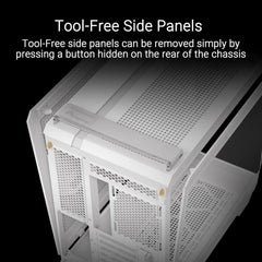 ASUS TUF Gaming GT502 Horizon ATX Mid-Tower Gaming Compute Case