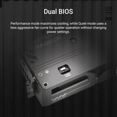 ASUS TUF Gaming Radeon™ RX 9060 XT 16GB GDDR6 OC Edition Graphics Card