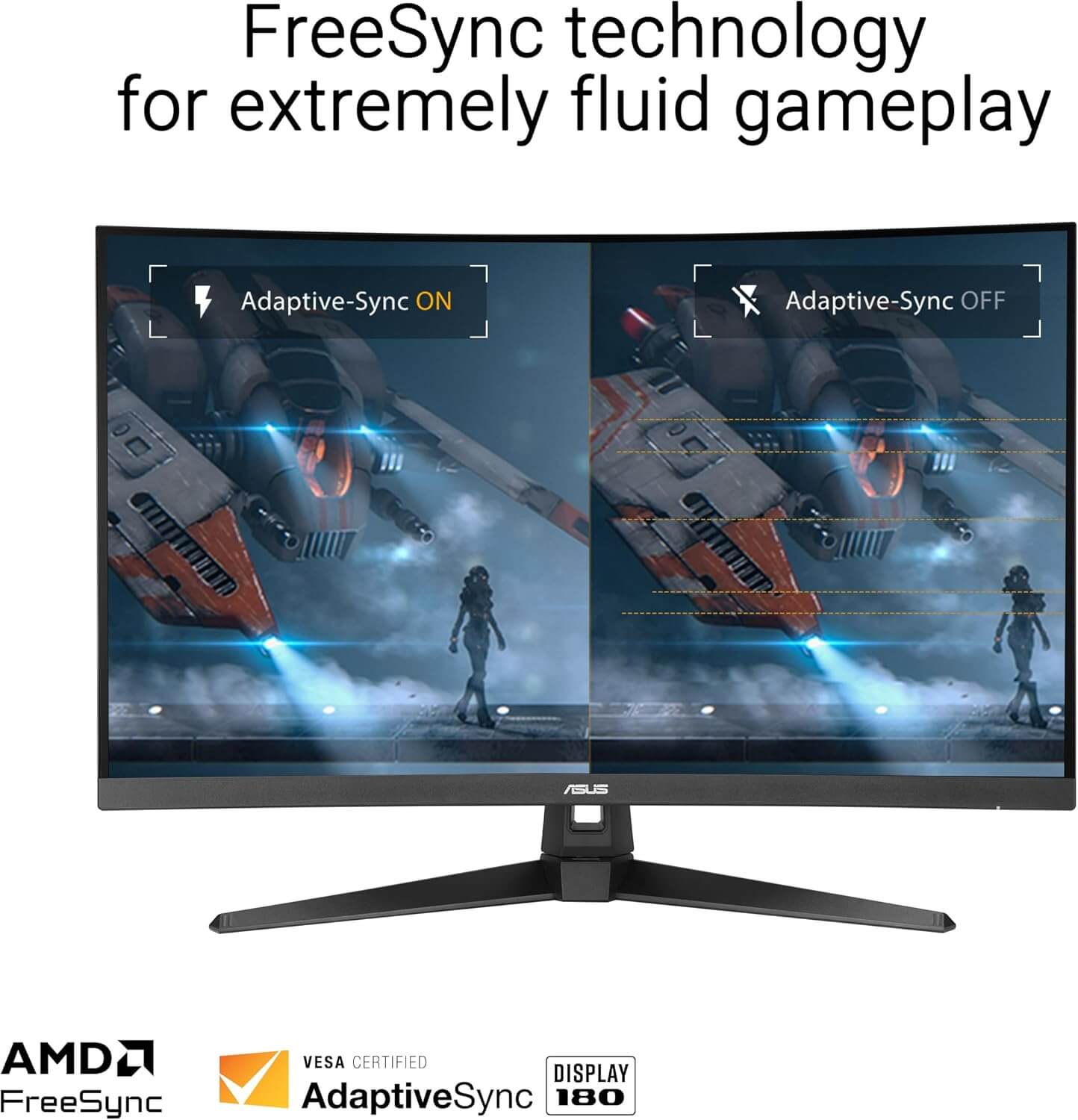 ASUS TUF Gaming VG32WQ3B 31.5" 2K 180Hz 1ms Curved Gaming Monitor