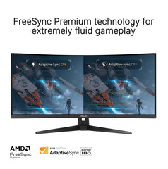 ASUS TUF Gaming VG34VQ3B 34" WQHD 180Hz 1ms Curved Gaming Monitor