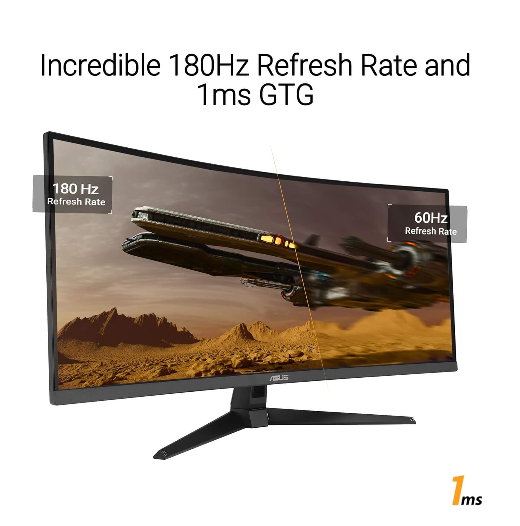 ASUS TUF Gaming VG34VQ3B 34" WQHD 180Hz 1ms Curved Gaming Monitor