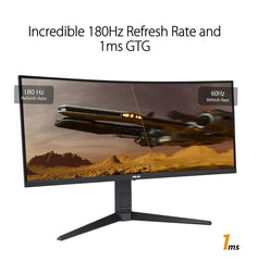 ASUS TUF Gaming VG34VQL3A 34" 2K 180Hz 1ms Curved Gaming Monitor