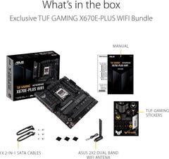 ASUS TUF Gaming X670E-PLUS WiFi DDR5 Socket AM5 Ryzen ATX Gaming Motherboard