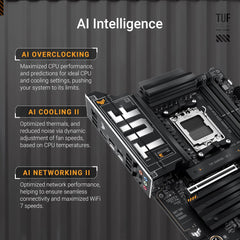 ASUS TUF Gaming X870-PLUS WiFi AMD AM5 X870 ATX Motherboard