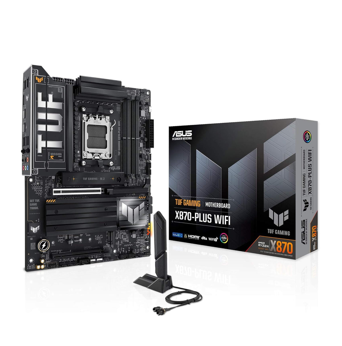 ASUS TUF Gaming X870-PLUS WiFi AMD AM5 X870 ATX Motherboard