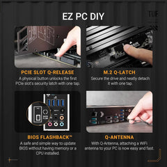 ASUS TUF Gaming X870-PLUS WiFi AMD X870 AM5 ATX Motherboard