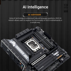 ASUS Tuf Gaming B860M-Plus Wifi B860 LGA 1851 mATX Gaming Motherboard