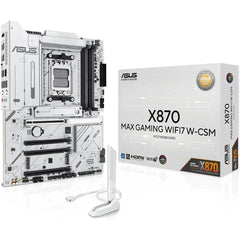 ASUS X870 MAX GAMING WIFI7 AMD AM5 ATX Motherboard - White