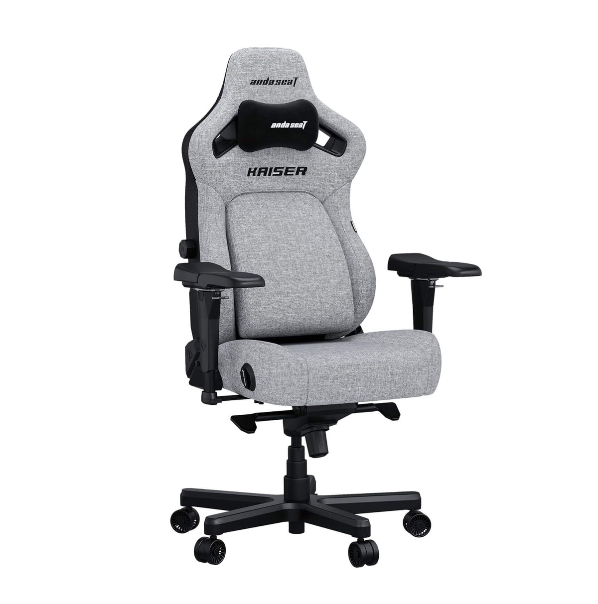 Anda Seat Kaiser 4 Series Fabric Premium Ergonomic Gaming Chair - Ash Gray