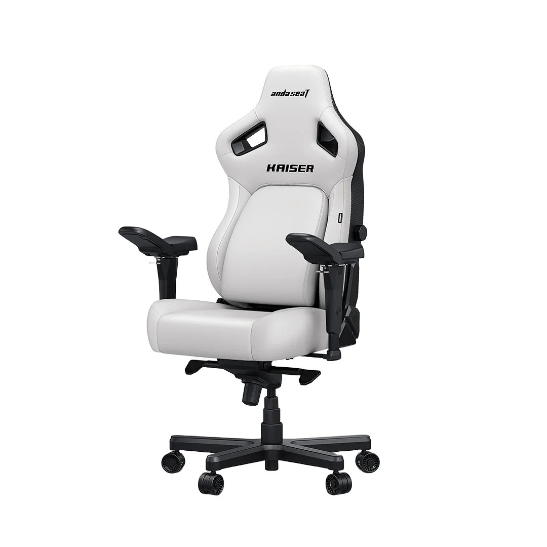 Anda Seat Kaiser 4 XL Series Premium Ergonomic Gaming Chair - Cloudy White