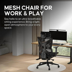 Anda Seat X-Air Mega Mesh Office Gaming Chair - Ash Gray