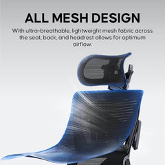 Anda Seat X-Air Mega Mesh Office Gaming Chair - Ash Gray