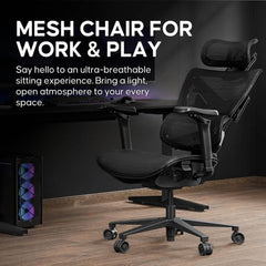 Anda Seat X-Air Pro Series Mesh Office Gaming Chair - Space Black