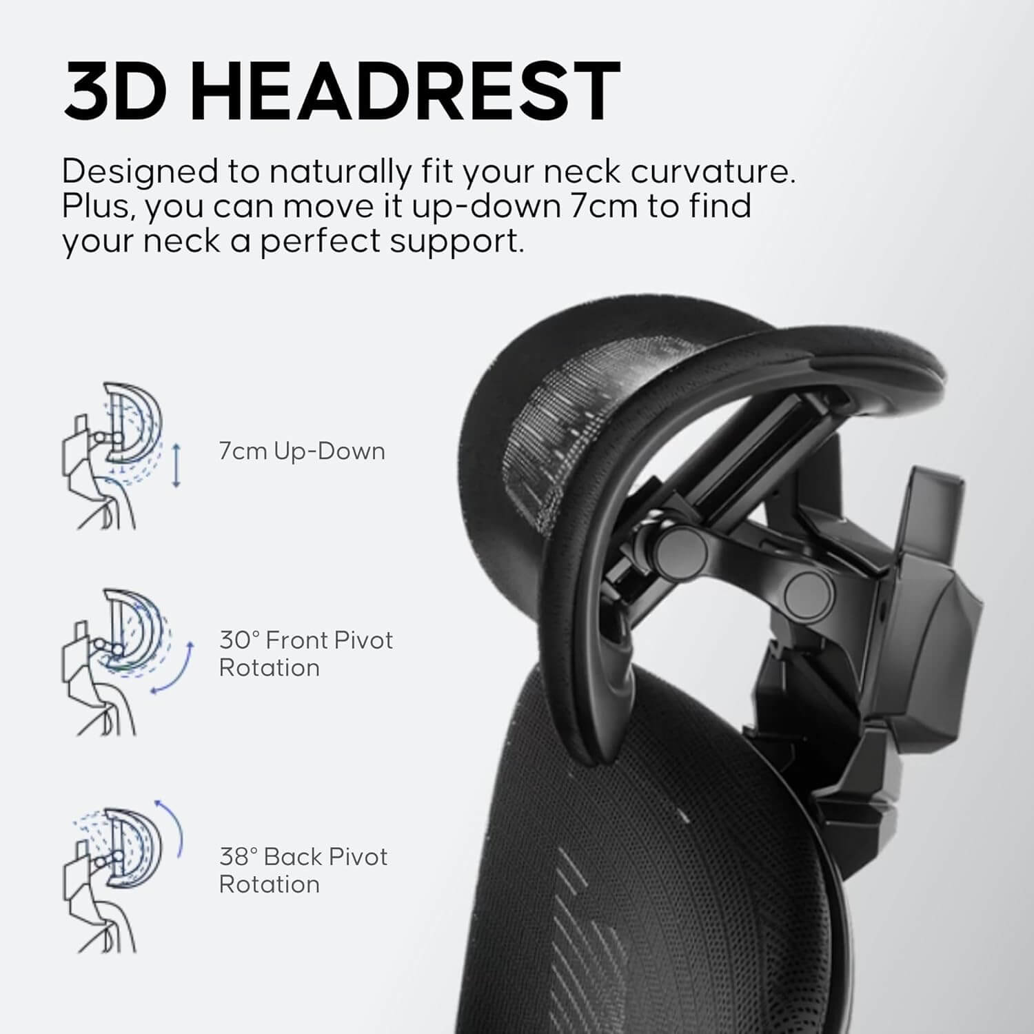 Anda Seat X-Air Pro Series Mesh Office Gaming Chair - Space Black