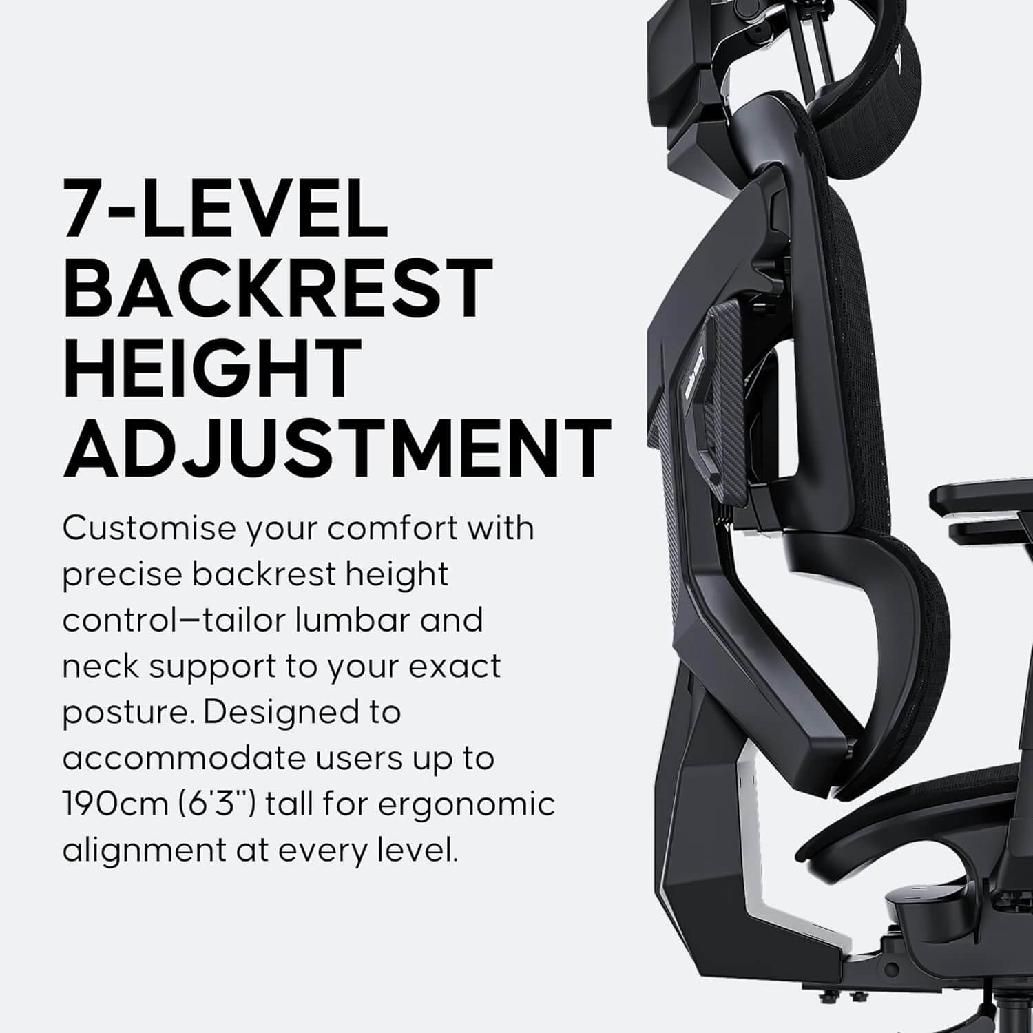 Anda Seat X-Air Mega Mesh Office Gaming Chair - Space Black