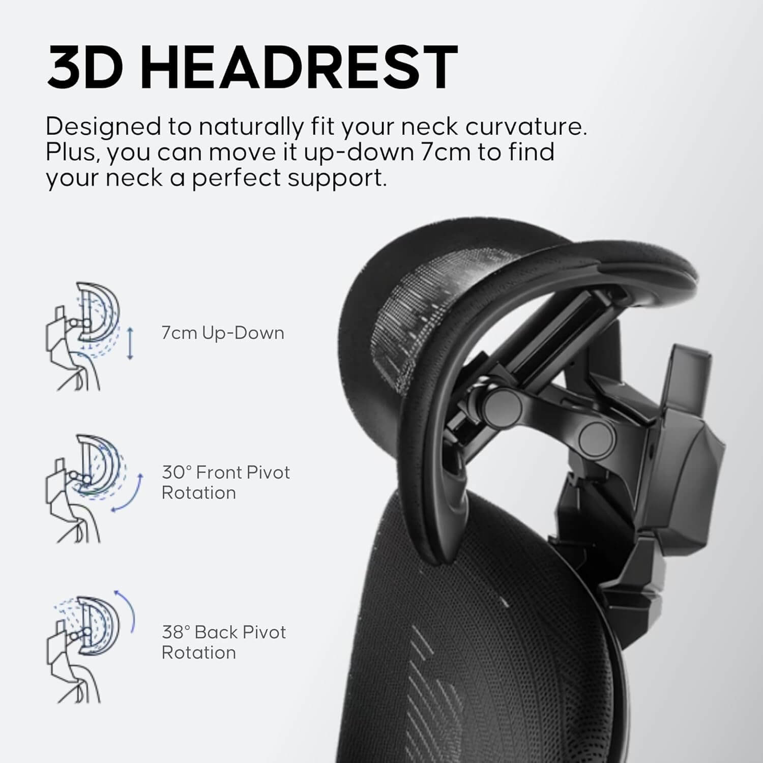 Anda Seat X-Air Mega Mesh Office Gaming Chair - Space Black