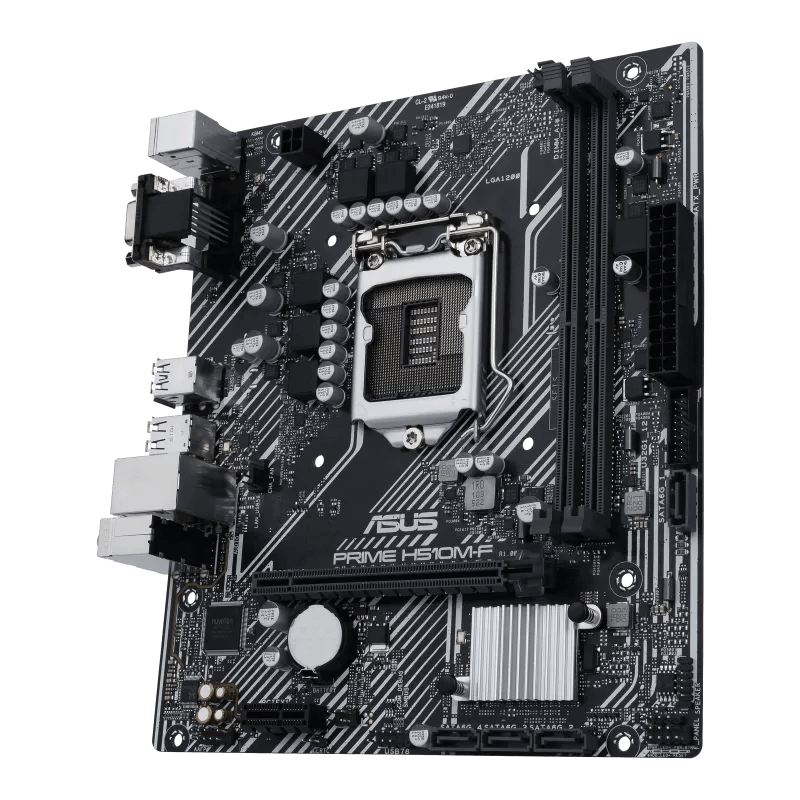 Asus Prime H510M-F Intel H510 LGA 1200 microATX Motherboard with PCIe 4.0