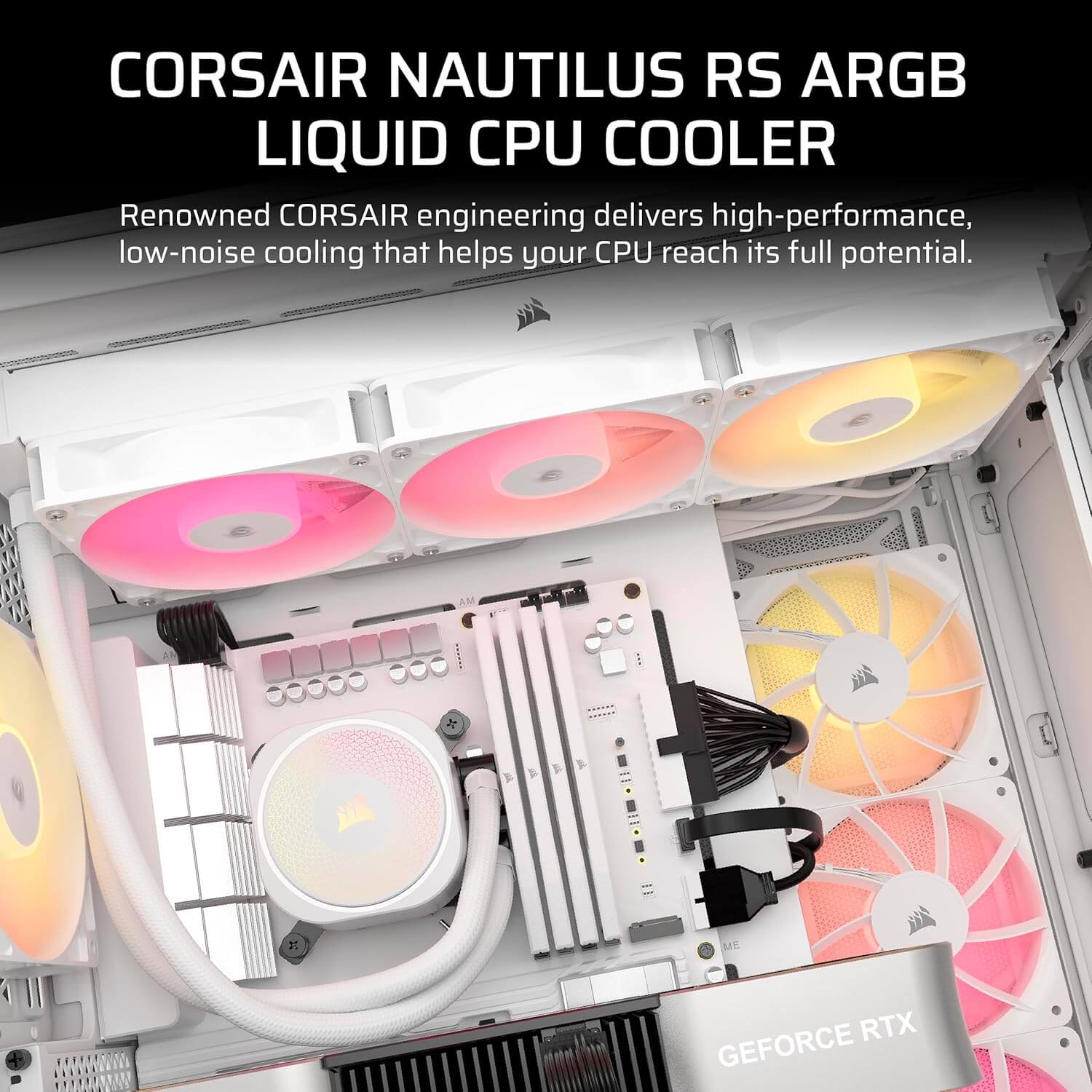 Corsair Nautilus 360 RS ARGB 360mm AIO CPU Liquid Cooler