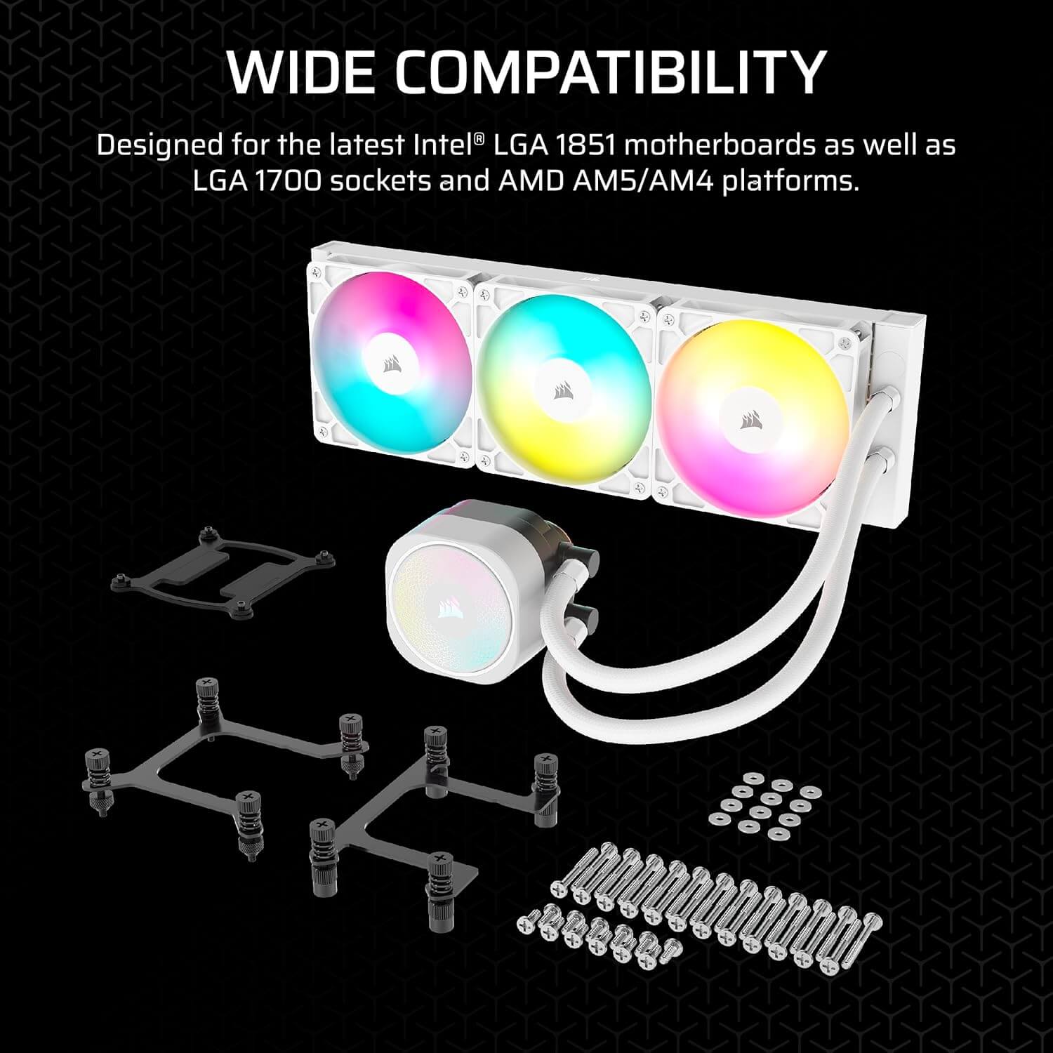 Corsair Nautilus 360 RS ARGB 360mm AIO CPU Liquid Cooler
