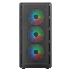 Cougar Airface Pure RGB ATX Mid Tower Computer Case - Black