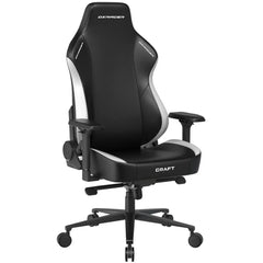 DXRacer Craft Series Integrated Lumbar Support Gaming Chair - Extra Large - Black / White