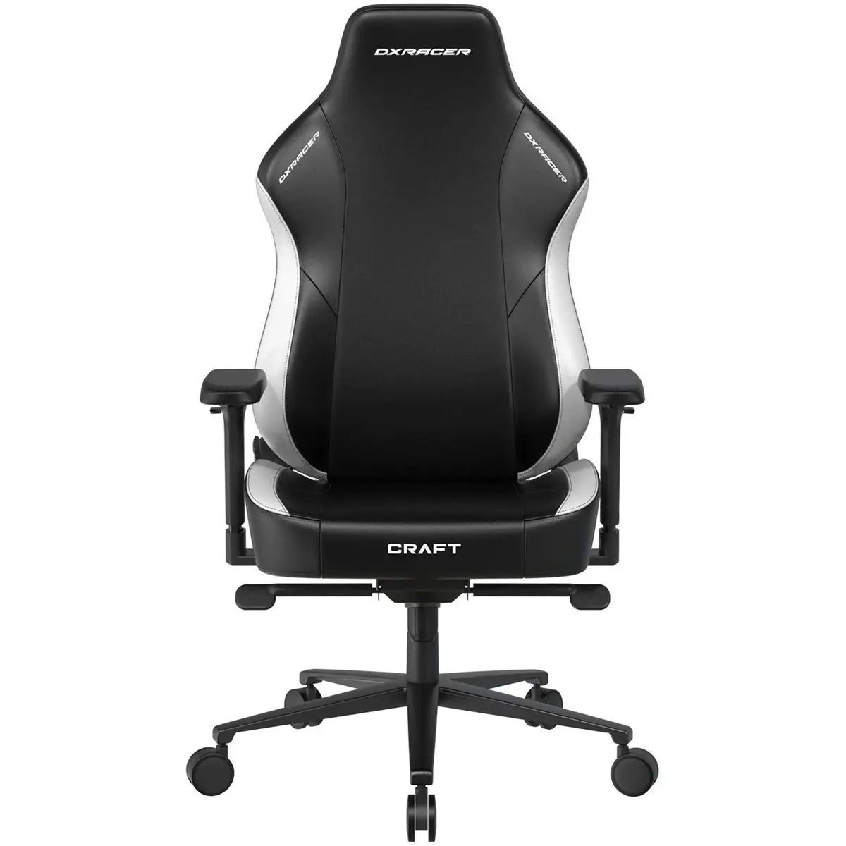 DXRacer Craft Series Integrated Lumbar Support Gaming Chair - Extra Large - Black / White