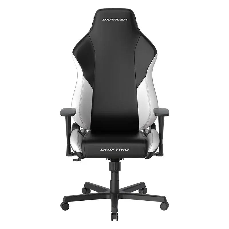 DXRacer Drifting Series Large Ergonomic Gaming Chair with Lumbar Support - Black/White