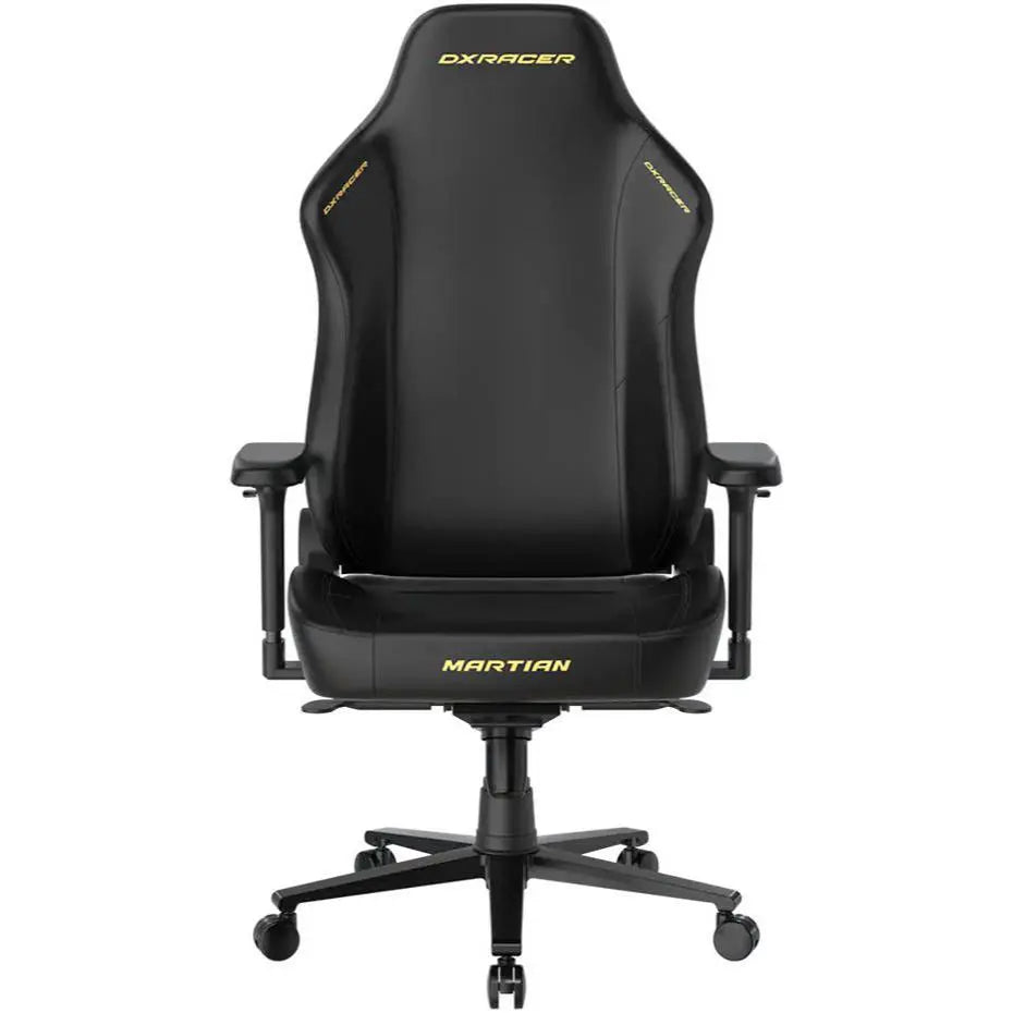 DXRacer Martian Series 4D Integrated Lumbar Support Gaming Chair - Large - Black