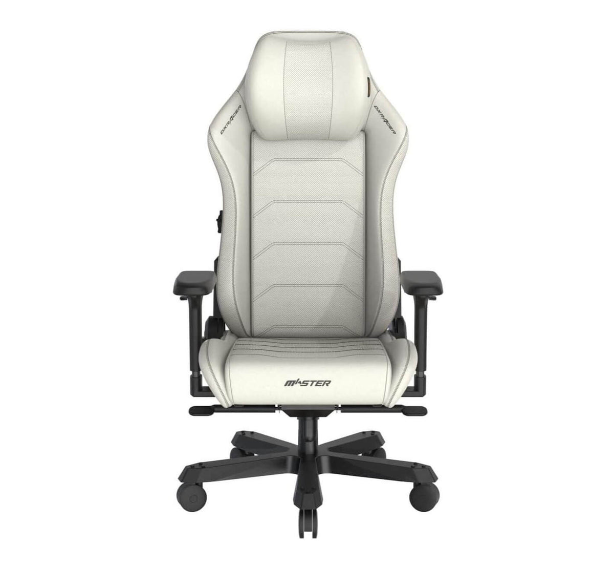 DXRacer Master Series XL Ergonomic EPU Leatherette Gaming Chair - White