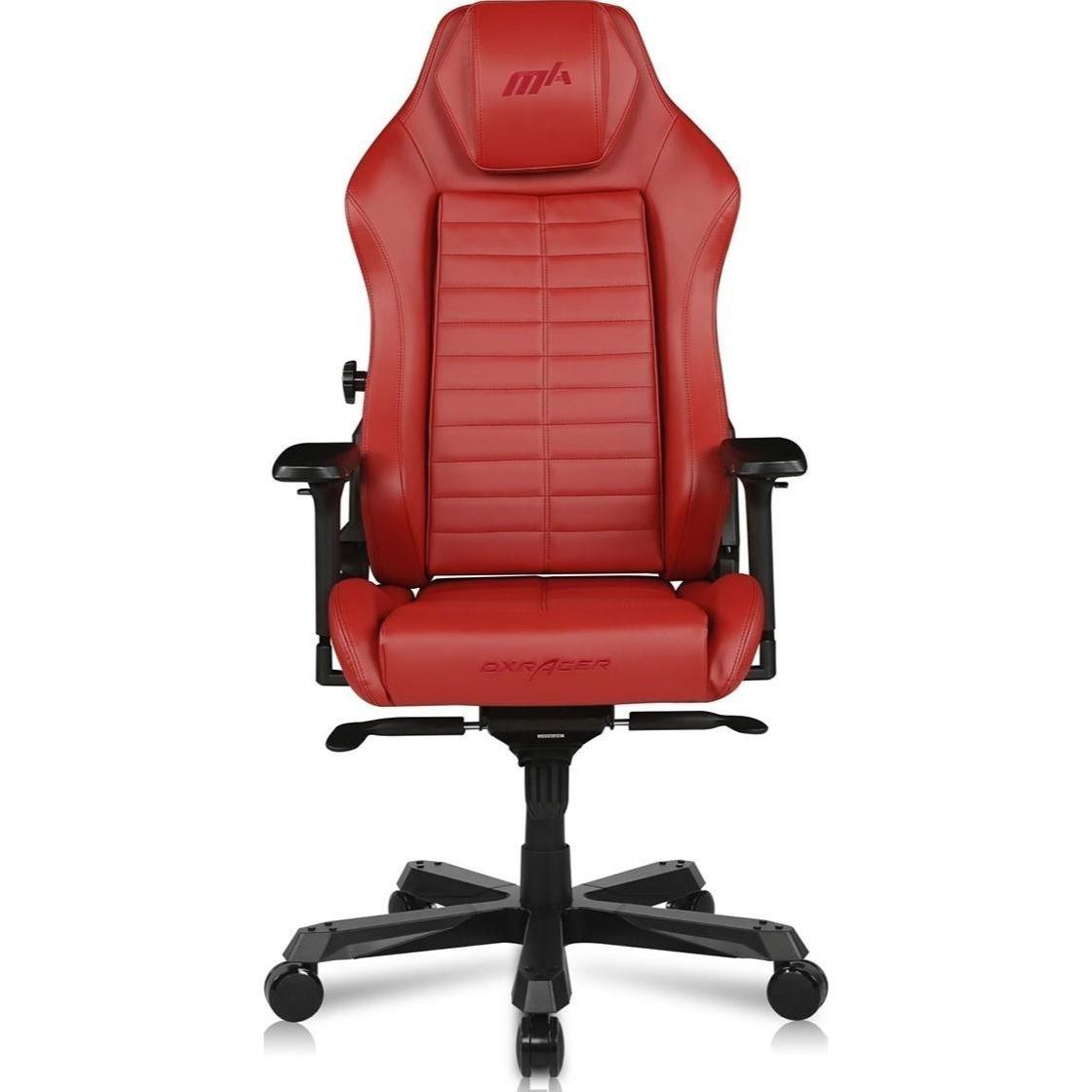 DXRacer Master Series XL Ergonomic EPU Leatherette Gaming Chair - Red