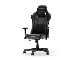 DXRacer Prince Series Gaming Chair with Ergonomic Headrest and Lumbar Support - Black